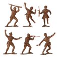 thumbnail image 4 of Figuras de Soldados de Plástico BMC Classic Desert Storm - 48 piezas Soldados de la Guerra del Golfo EE.UU., 4 of 7