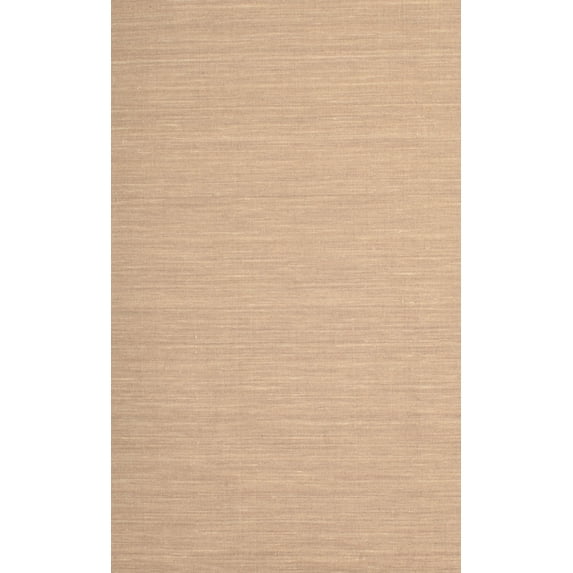 Ahgly Company Machine Washable Indoor Rectangle Contemporary Sand Brown Area Rugs, 6' x 9'
