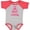Heather and Red, variant on Inktastic Stomp Out Breast Cancer with Pink Cowgirl Boots Boys or Girls Baby Bodysuit