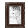 thumbnail image 2 of ArtToFrames 5" x 7" Classic Burgundy Picture Frame, 5x7 inch Brown Wood Poster Frame (WOM-4927), 3 Pack, 2 of 6