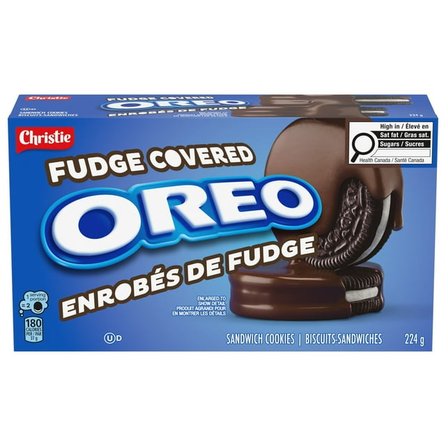 OREO Fudge Covered Sandwich Cookies Chocolate Sandwich Cookies