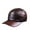 Brown 2, variant on Man Genuine Leather Print Baseball Caps Male Casual Cowhide Belt Ear Warm 56-60 Adjustable Splice Flight Hats