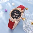 thumbnail image 1 of New  Popular Women‘s Watch Fashion Personality Simple Watch Butterfly Digital Belt Watch Set, 1 of 7