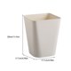 thumbnail image 2 of Billuyoard Cubo de basura de cocina, cesto de basura, gran apertura, cuadrado, ligero, contenedor de basura, baño, hogar Almacenamiento y organización del hogar Beige L Billuyoard HA083614-03, 2 of 6