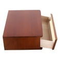 thumbnail image 3 of Toolven High-Quality Wooden Desktop Storage Box, Walnut Color, Sturdy Construction, Spacious Drawer, Minimalist Style, Ideal for Office, Home, and Gift, 3 of 7