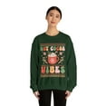 thumbnail image 3 of Womens Ugly Christmas Sweater Hot Cocoa Vibes Christmas Sweatshirt Gift, 3 of 4