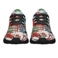thumbnail image 5 of Red Truck ChriStas It's The MoStWonderful Time Of The Year Shoes Sneakers for Women Men Black Size 7, 5 of 7