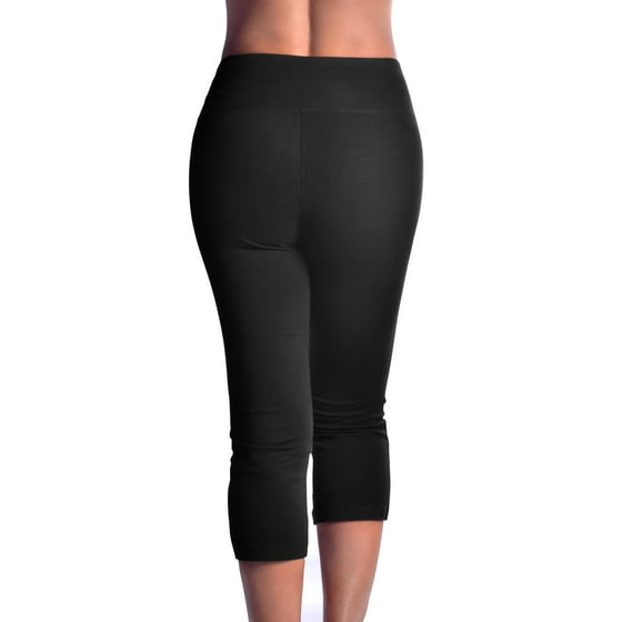 Spalding - Women's Yoga Crop Athletic Pants - Walmart.com