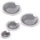 thumbnail image 1 of Accesorio para fregadero Bañera de acero inoxidable Coladores retenedores de pelo Desagües para fregadero de bañera Protectores de residuos Tapón para residuos de fregadero para cocina y baño, 1 of 5