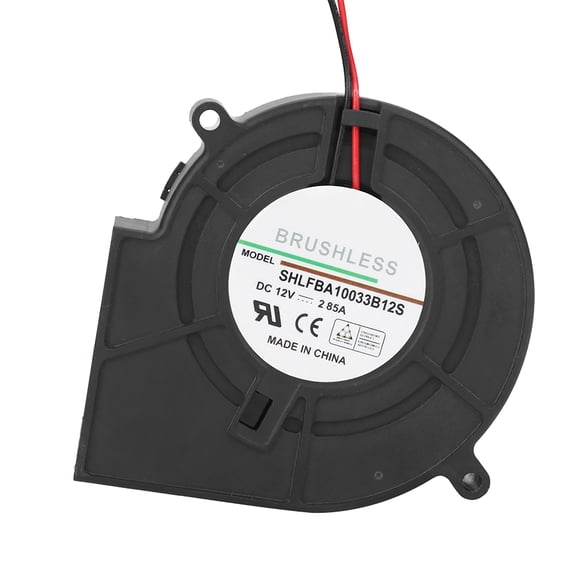 Soplador de aire eléctrico, ventilador para barbacoa de 12 V y 2,85 A, soplador de aire para barbacoa, ventilador para barbacoa, diseño fácil de usar
