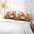 thumbnail image 6 of GZHJMY Thanksgiving Dwarf Elf Zippered Velvet Pillowcases,Super Soft and Cozy Luxury Plush Pillow Case Bed Pillow Pillowcases,Standard Size 20x26 in Home Decor, 6 of 7