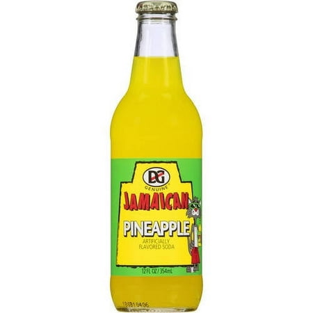 Iberia DG Pineapple Flavored Soda, 12 oz