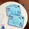 thumbnail image 4 of Cartoon Cute Animal Kids  Tablet Case For iPad Mini 1 2 3 4 5 6 7 Air 11 6 Pro 10.2 10.9 inch iPad Air 11inch M3 (2025) Silicone Stitch Rotate Bracket Tablet Cover, 4 of 5