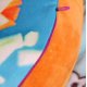 thumbnail image 4 of Cojín de peluche redondo con forma de donut en la espalda, para oficina, coche (cáscara de mandarina), 4 of 4