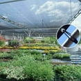 CERBIOR 90 Sun Block Shade Cloth With Grommets for Garden Plants