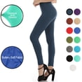 thumbnail image 2 of Falari Classic Leggings Buttery Soft Sports Yoga Workout Stretch Pants, 2 of 5
