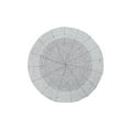 thumbnail image 1 of Placemat Rond Perlé De Noël Blanc - Ensemble De 4, 1 of 4