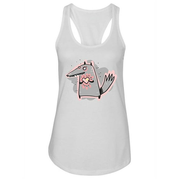 Cute Beaver Tank Women -Image by Shutterstock, Female x-Large