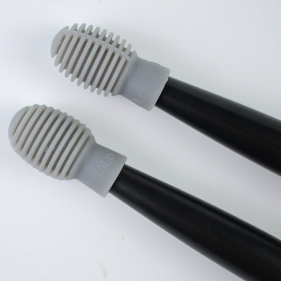 WEUVEB Drumstick Cover Percussion Instrument Accessories Silent Practice Grey 4Pcs 11.8x0.7x0.7in