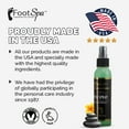 thumbnail image 7 of FOOTSPA - Pedi Spray Antiseptic, Mint & Eucalyptus - Refreshing Foot Care - 4 Ounces, 7 of 7