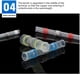 thumbnail image 4 of Eigraketly 330 unids/set conector de cable de sellado de soldadura con caja de almacenamiento termorretráctil impermeable a prueba de humedad Suministros de soldadura, 4 of 6