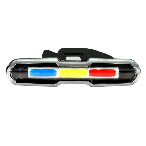 1 juego de luz trasera para bicicleta de montaña, luz nocturna para bicicleta, lámpara trasera para bicicleta, luz de advertencia LED