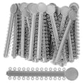 thumbnail image 2 of 40 Pcs Rubber Bands Braces Dental Elastomeric Braces Dental Ligature Sticks Orthodontic O- Rings Dental Ligature Rubber Bands, 2 of 3