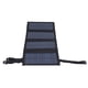 thumbnail image 4 of Panel Solar de 20W USB, Cargador de Células Solares Policristalinas Portátil Plegable para Teléfono Móvil, tableta, Cargador Solar Ligero Acampar Para Impermable, Caminar, Caminar,, 4 of 7