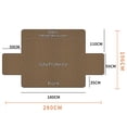 thumbnail image 6 of 1/2/3 Seater Sofa Couch Cover Chair Throw Pet Mat Furniture Protector Reversible Removable Armrest Slipcovers, 6 of 6