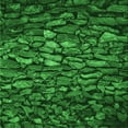 thumbnail image 1 of Ahgly Company Machine Washable Indoor Square Transitional Deep Emerald Green Area Rugs, 7' Square, 1 of 7