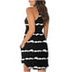 thumbnail image 4 of Vestidos Para Mujer Vestidos Casuales Sin Mangas Vestido Sin Mangas Estampado de Personalidad Cuello Redondo Vestido de Bolsillo Odeerbi ODB167331, 4 of 7