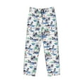 thumbnail image 4 of Xecao Hawaii Palms Men's Straight Lounge Pajama Pants: The Ultimate in Comfortable Sleepwear, 4 of 9