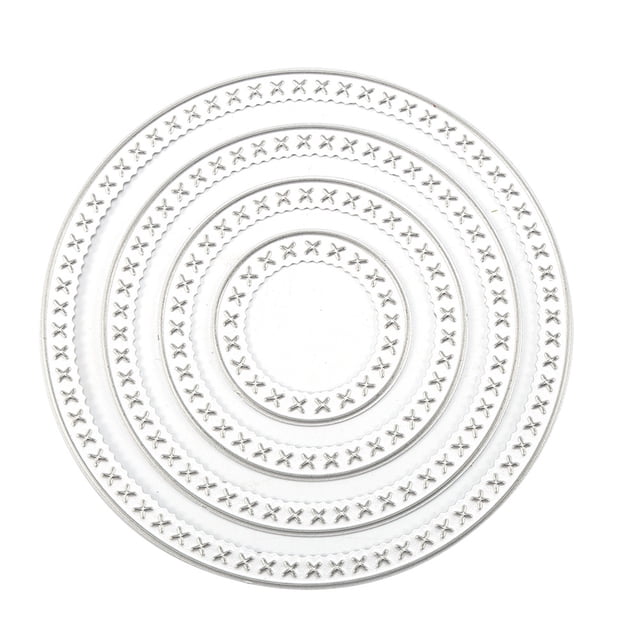 Troqueles de corte Vhermosa Plantilla DIY Scrapbooking Álbum en relieve Tarjeta de papel Círculos redondos TD176