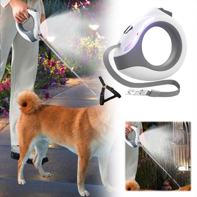 Automatic Retractable Dog Leash with Secure Escape Lock System Extendable for Small Medium Breed