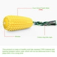 thumbnail image 3 of EclipseJewels Squeaky Dog Toys Corn Shape – Cotton Rope Chew Toy for Puppies, Durable Dog Chew Toy with Squeaker, Aggressive Chewer Dog Toy for Teeth Cleaning,Multicolor, 3 of 6