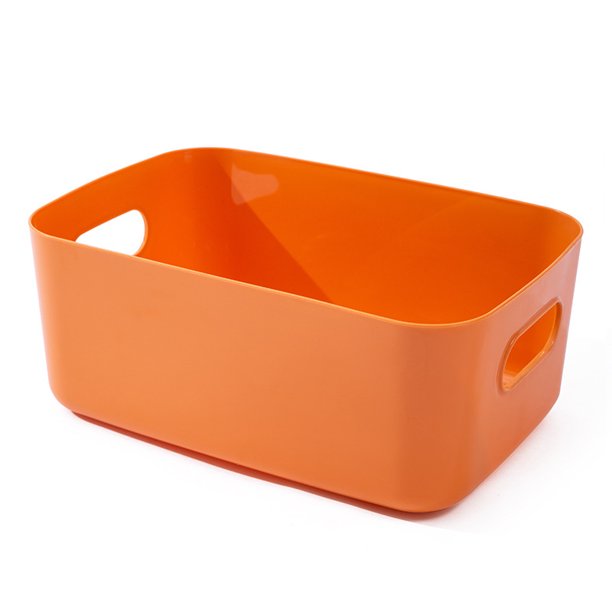 Caja de almacenamiento de artículos diversos de estilo japonés, caja de plástico para escritorio, caja de acabado cosmético, caja de almacenamiento de cocina, cesta de almacenamiento de