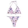 thumbnail image 4 of TIMIFIS Women's Bikini Swimsuit Tie Low Rise Two Piece Bathing Suit, 4 of 6