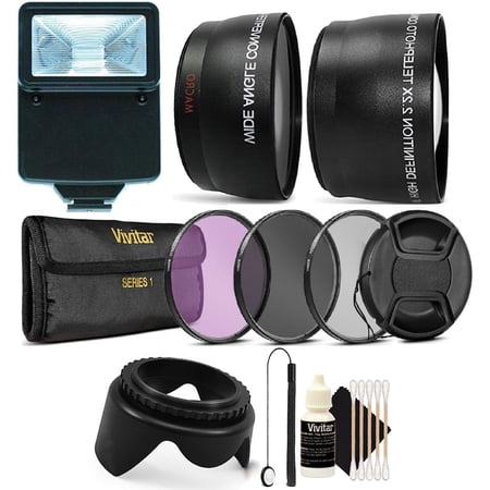 58MM Professional Lens Filter Accessory Kit + Slave Flash for CANON EOS 750D 760D 650D 600D