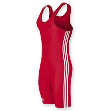 UPC: 0818423010182 | adidas Youth 3-Stripe Wrestling Singlet