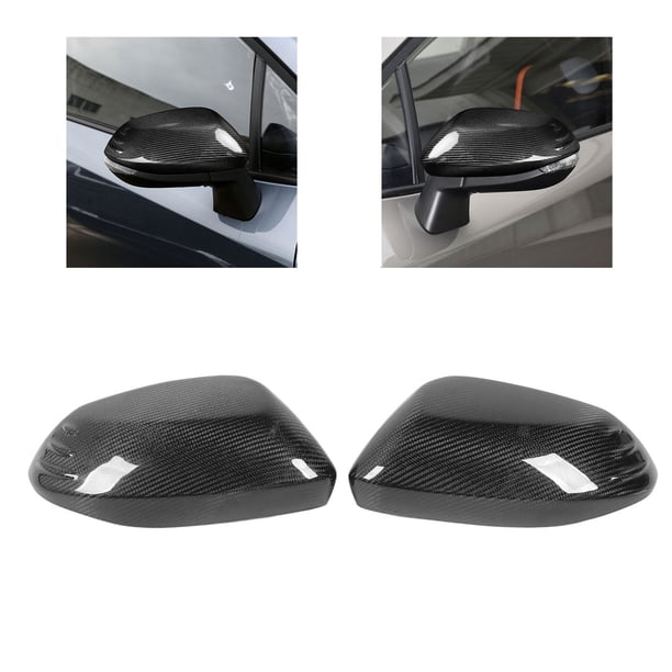 Tapa De Espejo Retrovisor, 2 Piezas De Fibra De Carbono Real Cubierta De Espejo Retrovisor Lateral Libre De Arañazos Izquierda Derecha Para GR 2020 En Adelante