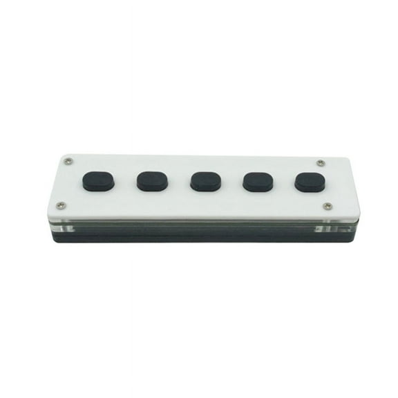 Silent Silicone Bluetooth Custom Programming Macro Keyboard 5-Keys Macropad Copy Paste USB Keypad, Bluetooth USB