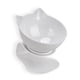 thumbnail image 1 of Methold Cuenco para mascotas antideslizante, contenedor de agua potable inclinado de 15 ° con soporte elevado, protección para la columna vertebral, Suministros para gatos 1 Cuenco Blanco Methold PT000726-02, 1 of 6