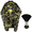 Yellow Floral, variant on JANYUN Professional Hair Cutting Cape with Neck Duster Brush Salon Barber Cape Accessories