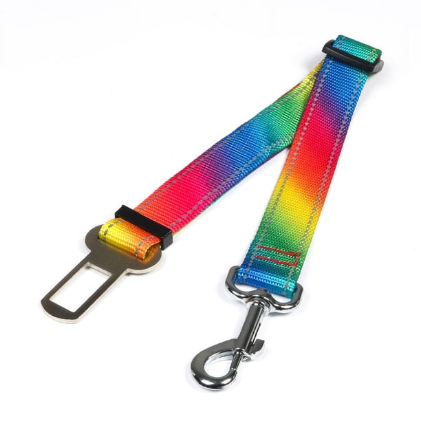 Cinturón de seguridad para mascotas con cuerda de tracción para el coche, cuerda de tracción retráctil para perros