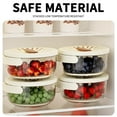 thumbnail image 2 of Fruit and Vegetable Storage Box | Large Capacity Basket for Kitchen, Refrigerator, Outdoor Picnic | Fresh-Keeping, Leakproof, Easy-Clean, Portable Handle | Multi-Purpose Container, 2 of 9