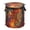 Dartboard Pattern, variant on Pop-Up Collapsible Laundry Hamper With Zippered Lid Dual Handles 50L Planets & Stars in The Sky