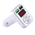 thumbnail image 3 of Coche Bluetooth Inalámbrico Sunnimix Transmisor FM Adaptador Reproductor de MP3 Plata, 3 of 7