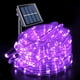 thumbnail image 1 of Guirnalda de luces solares JMEXSUSS 200 LED, 20 m, color morado, resistente al agua, 1 of 7