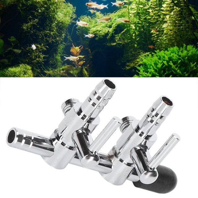 Fish Air Pump Control Valve, Professional Durable Aquarium Control Valve Manually Control Practical For Air Pump For Fish For Aquarium