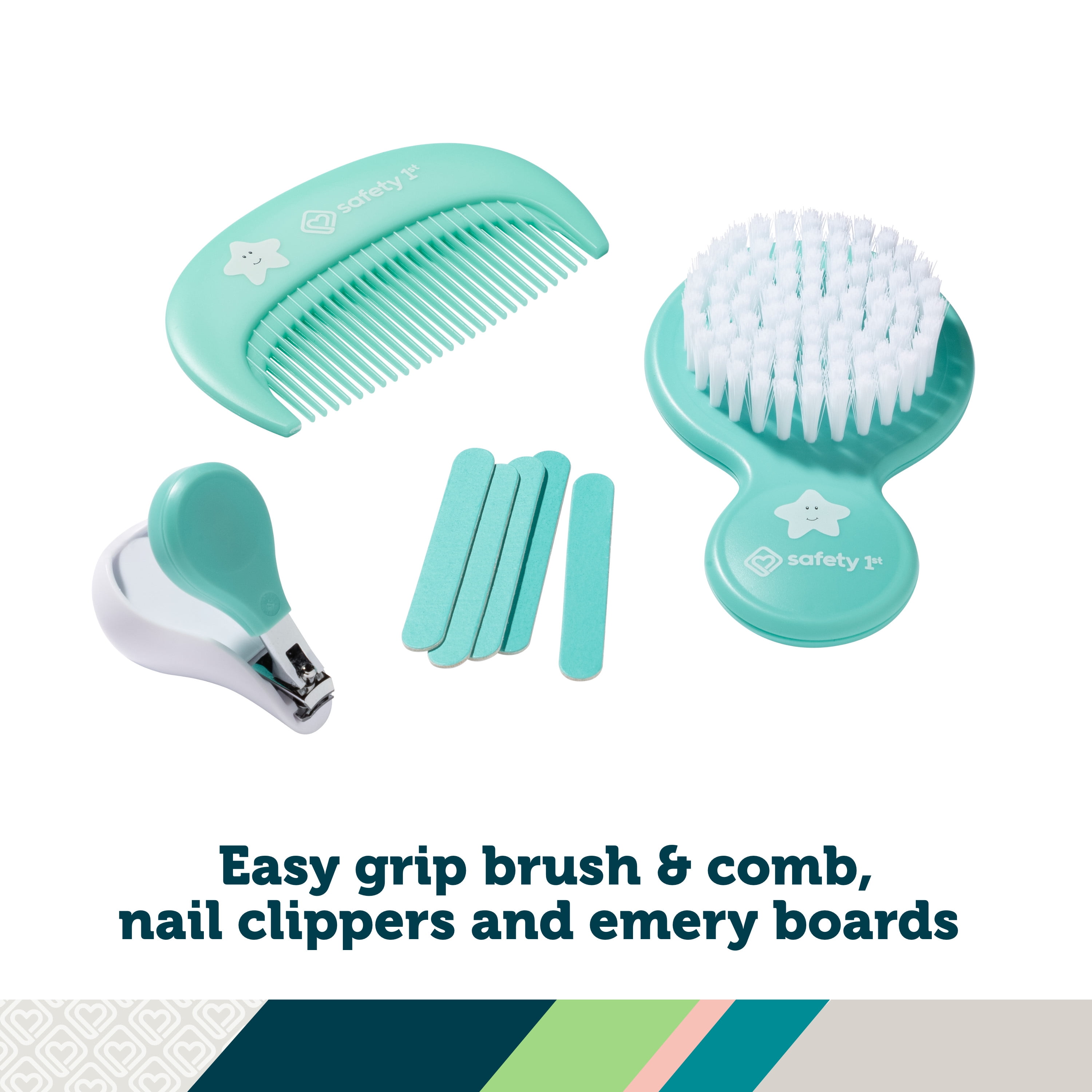Safety 1st Nursery Care Health & Grooming Kit, Seafoam
